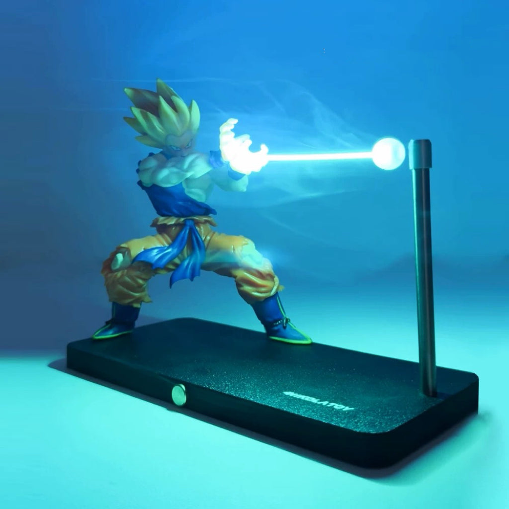 Dragon Ball Z - Inspired Goku Kamehameha Magnetic Atmosphere Lamp Model Decoration