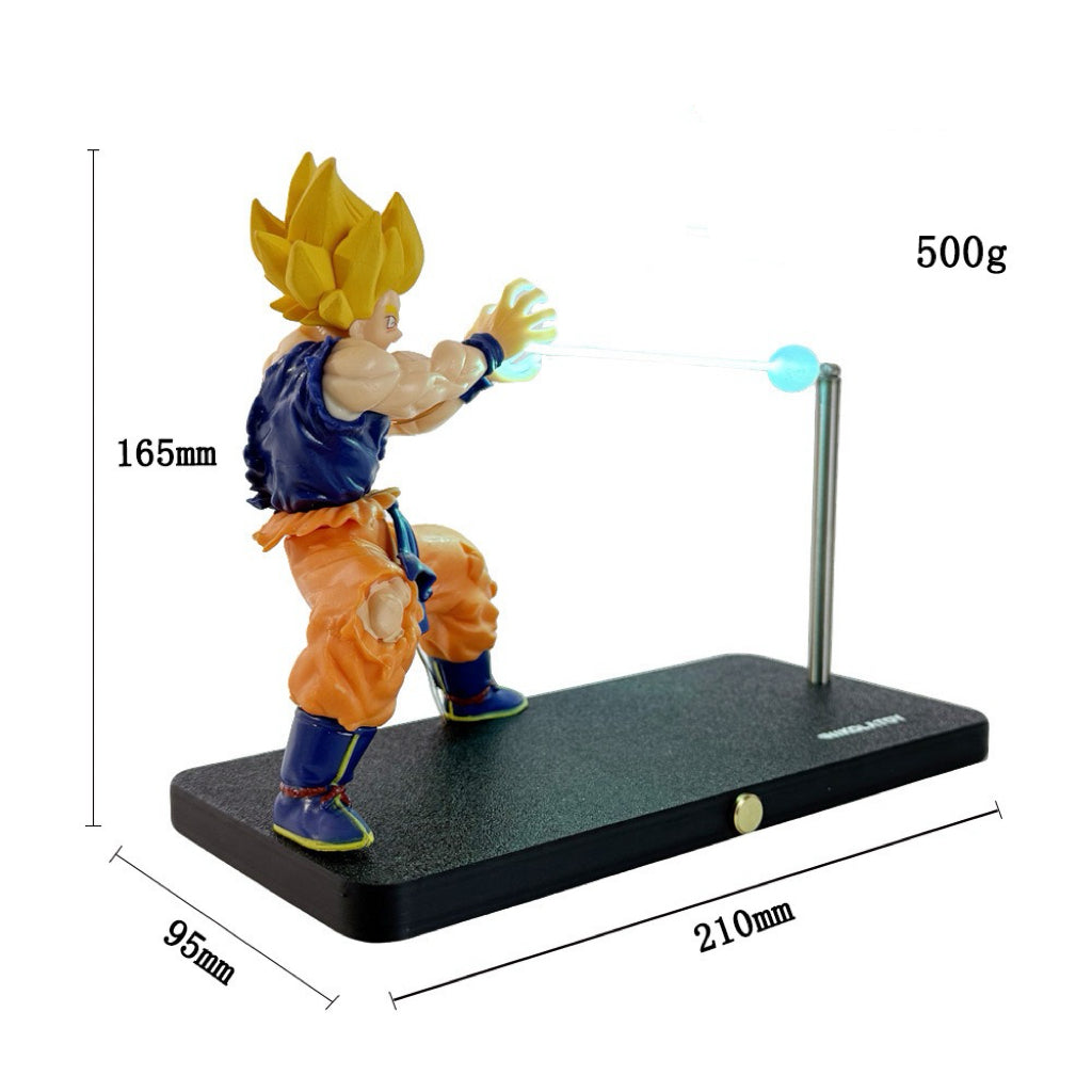 Dragon Ball Z - Inspired Goku Kamehameha Magnetic Atmosphere Lamp Model Decoration