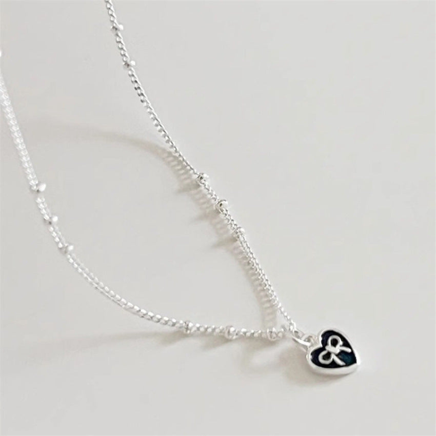925 Silver Handmade Necklaces: Pearl Lockbone Styles for Gifts, Couples & Good Luck