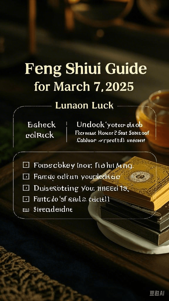 Feng Shui Guide for March 7, 2025 (Lunar Feb 8th): Unlock Your Luck - Oriental Culture Shop