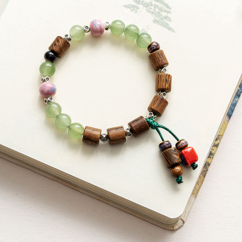 Handgefertigte Feng-Shui-Armbänder aus Keramik aus Jingdezhen – Glück bringender, stilvoller Schmuck