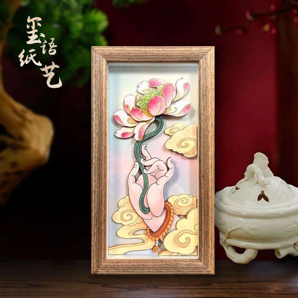 Chinese traditional paper carving handicrafts three-dimensional handwork - Oriental Culture Shop