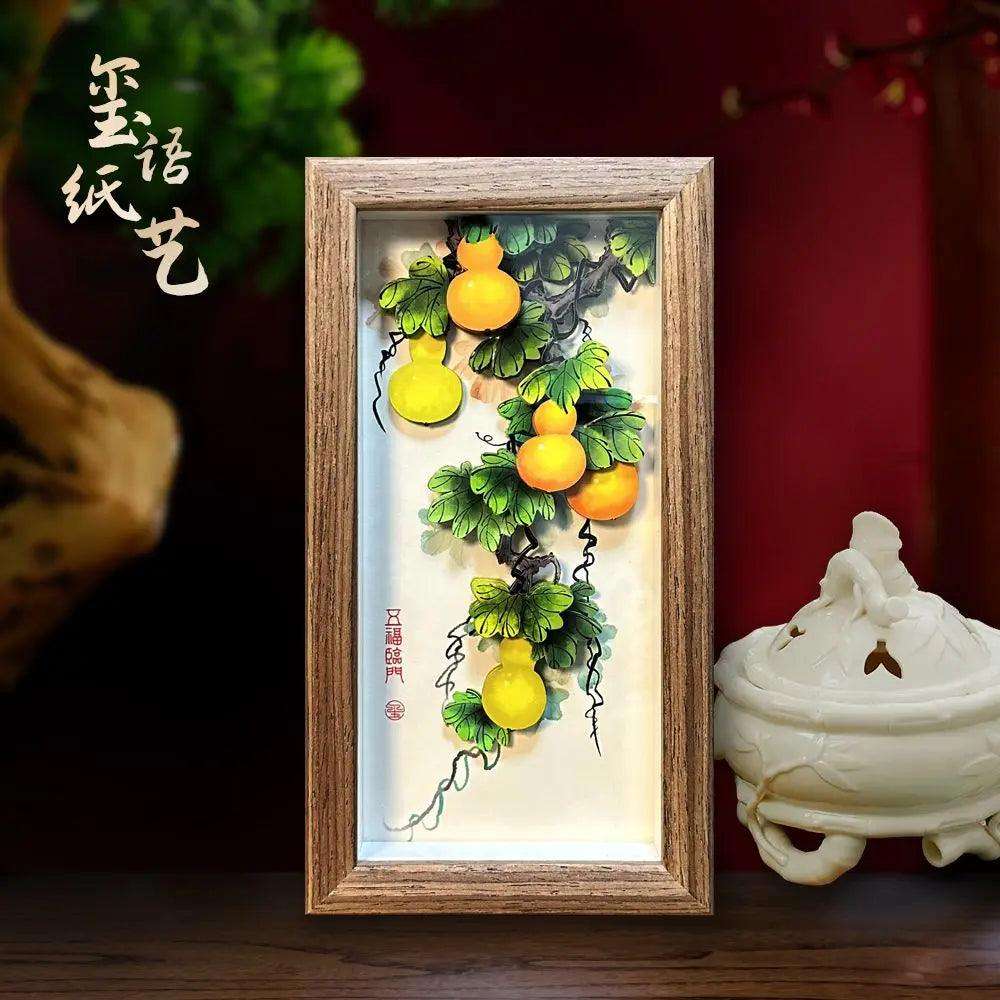 Chinese traditional paper carving handicrafts three-dimensional handwork - Oriental Culture Shop