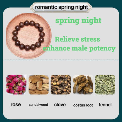 Five Elements Herbal Incense Bracelet - Feng Shui Wellness Jewelry with Long-Lasting Dragon’s Breath Fragrance - Oriental Culture Shop
