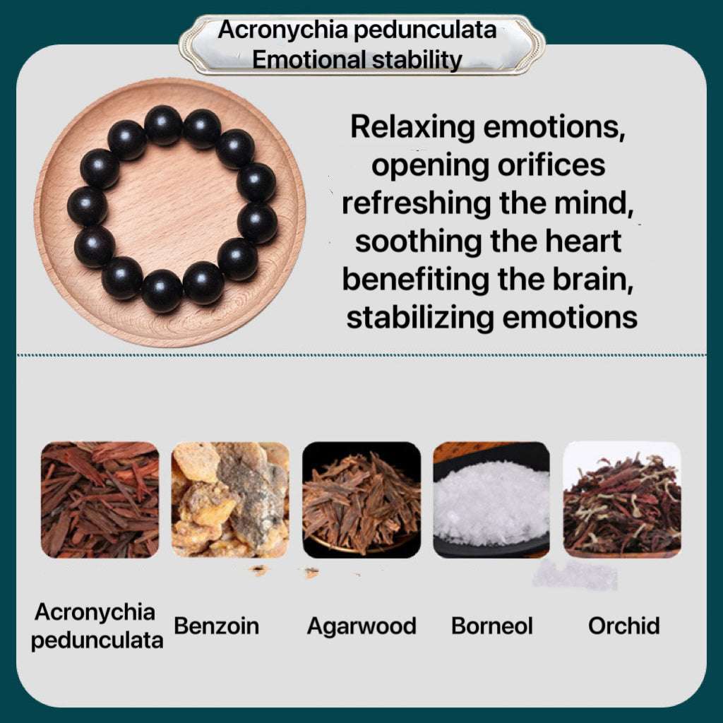 Five Elements Herbal Incense Bracelet - Feng Shui Wellness Jewelry with Long-Lasting Dragon’s Breath Fragrance - Oriental Culture Shop