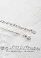 Double-Way Clover & Heart Necklace for girls Women – Convertible Elegance S925 Sterling Silver 🌟 - Oriental Culture Shop
