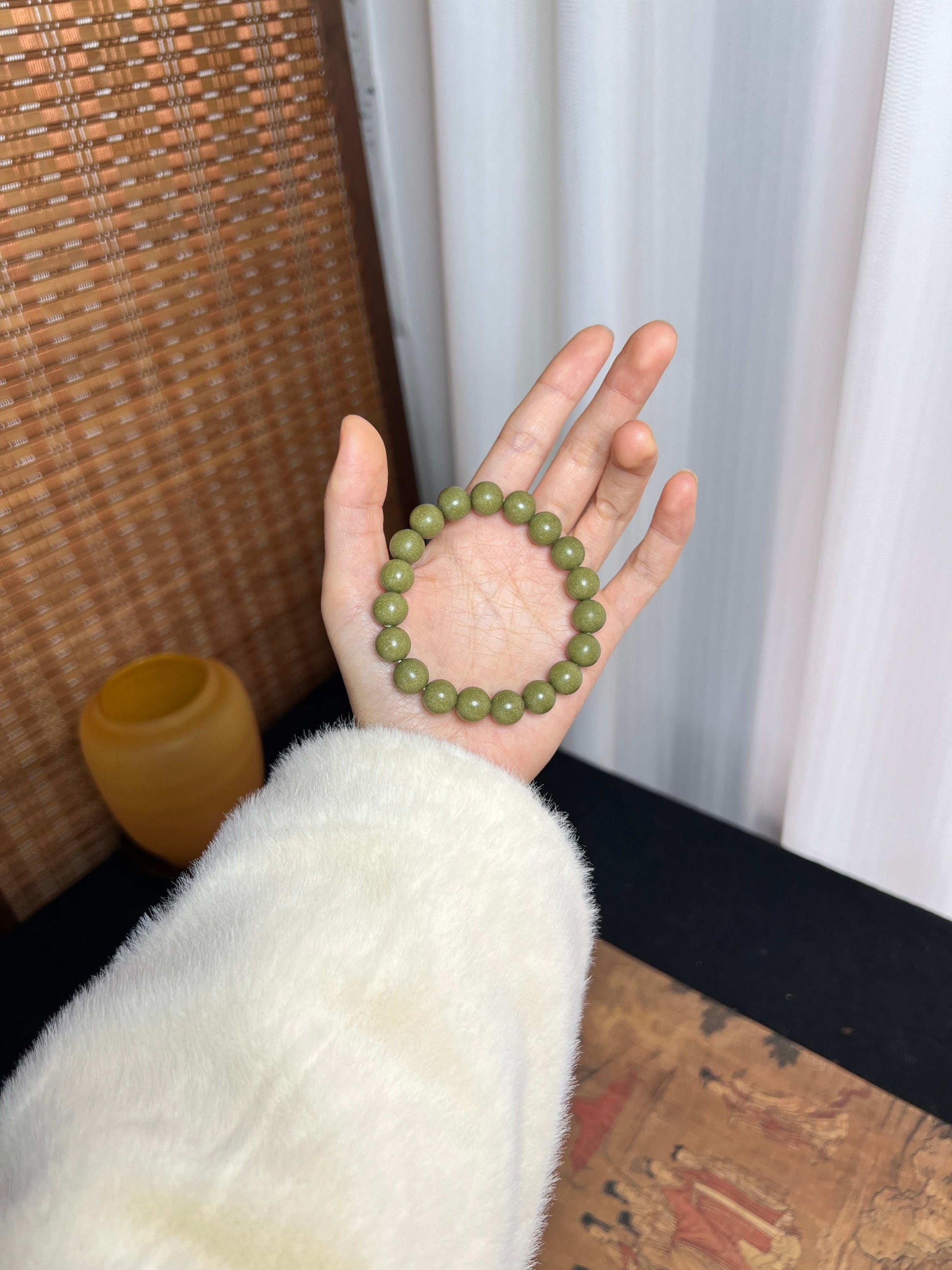 Trending Handmade Chinese Herbal Incense Bead Bracelet – Natural Aromatherapy, Stress Relief & Boho Fashion Accessory - Oriental Culture Shop