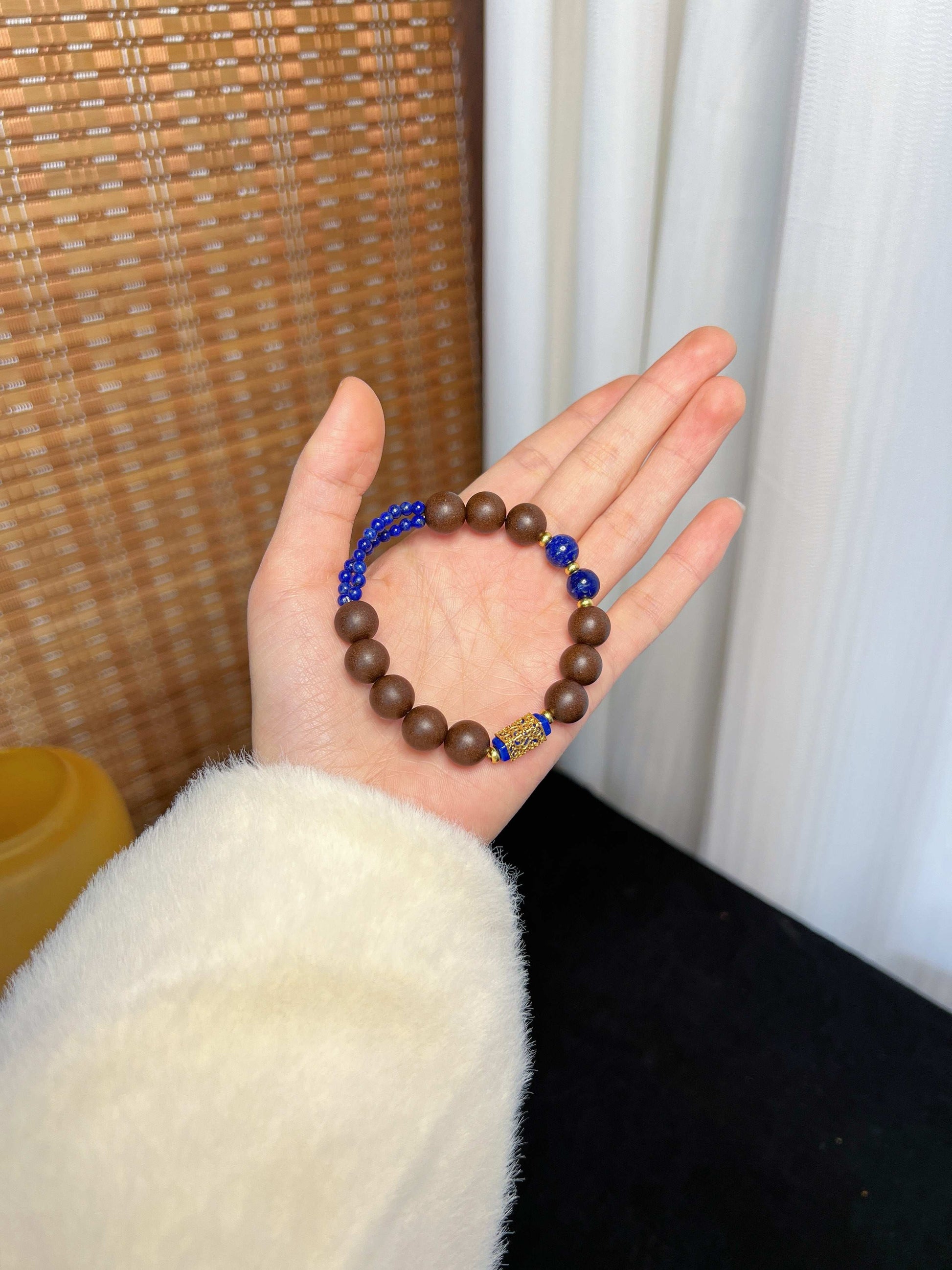 Trending Handmade Chinese Herbal Incense Bead Bracelet – Natural Aromatherapy, Stress Relief & Boho Fashion Accessory - Oriental Culture Shop