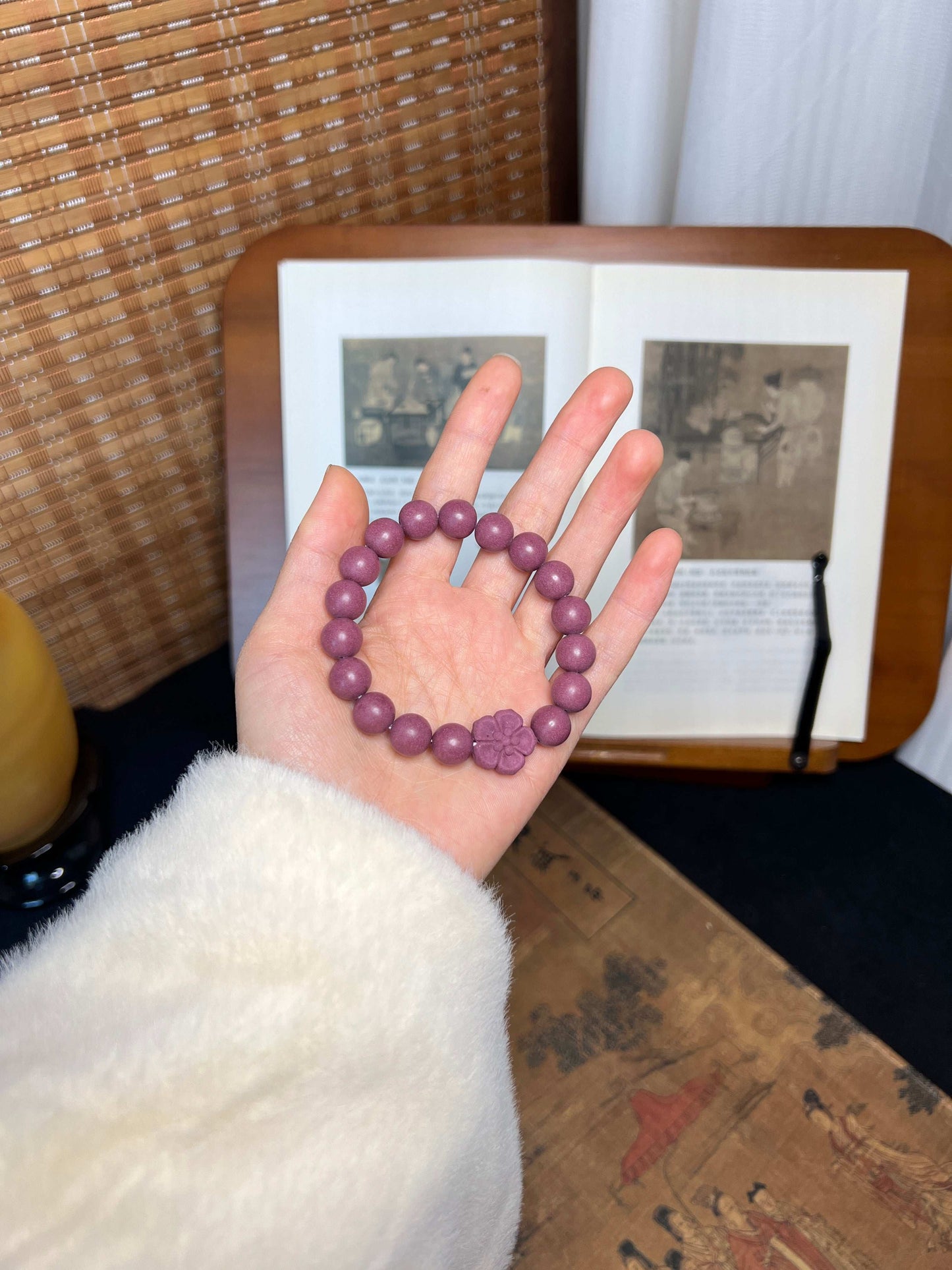 Trending Handmade Chinese Herbal Incense Bead Bracelet – Natural Aromatherapy, Stress Relief & Boho Fashion Accessory - Oriental Culture Shop