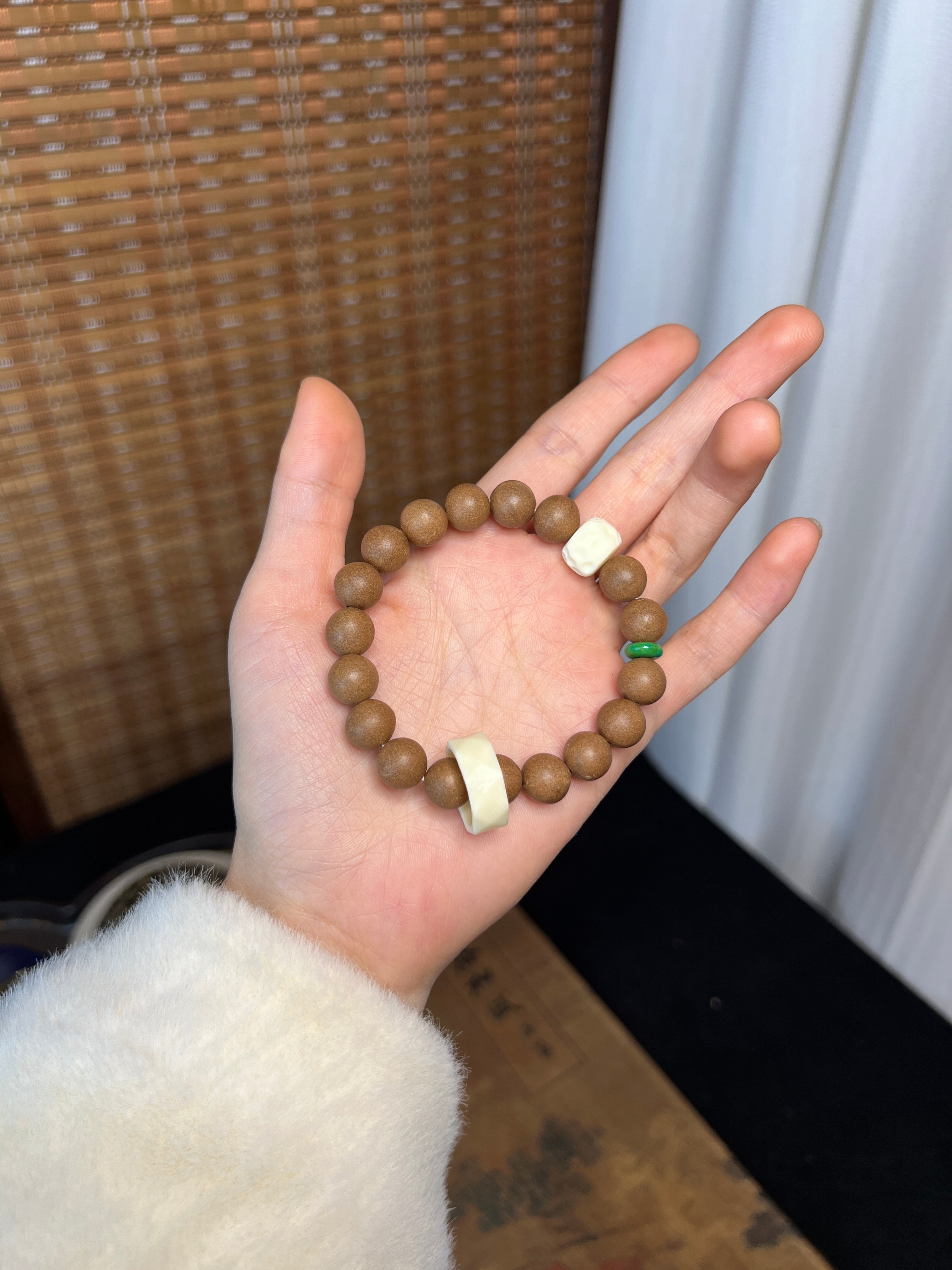 Trending Handmade Chinese Herbal Incense Bead Bracelet – Natural Aromatherapy, Stress Relief & Boho Fashion Accessory - Oriental Culture Shop