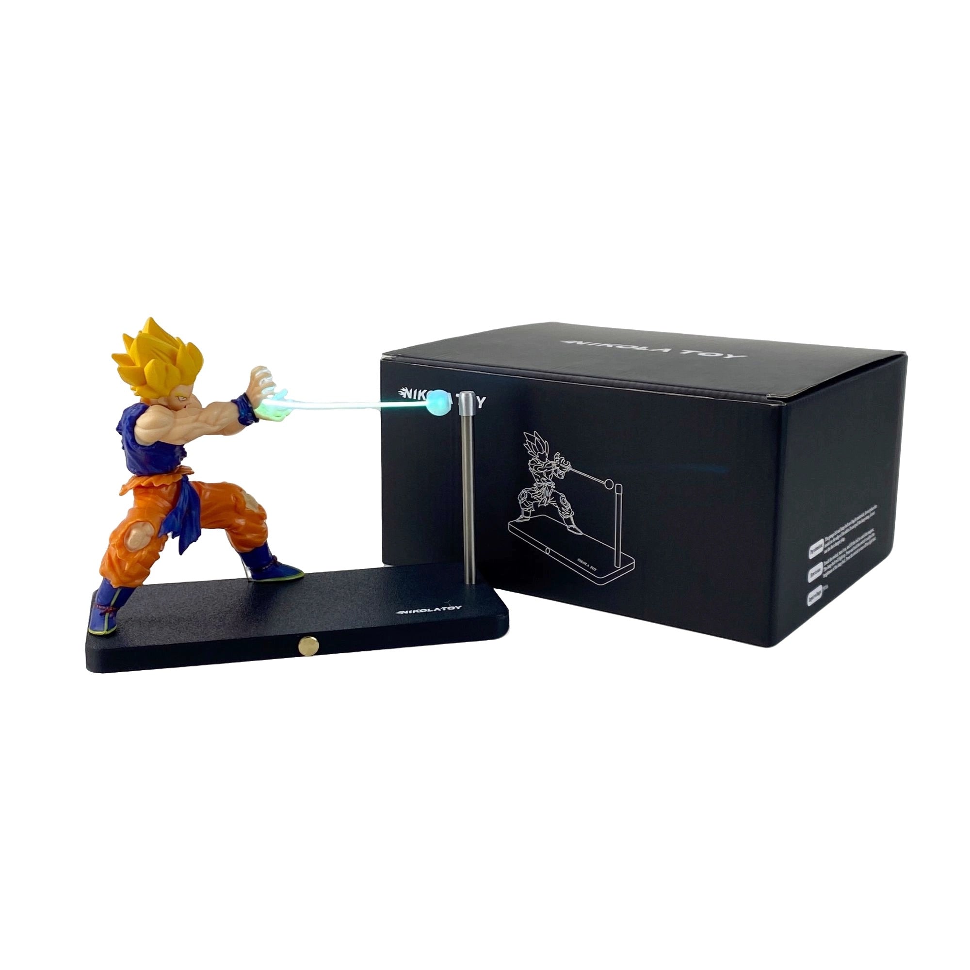 Dragon Ball Z - Inspired Goku Kamehameha Magnetic Atmosphere Lamp Model Decoration