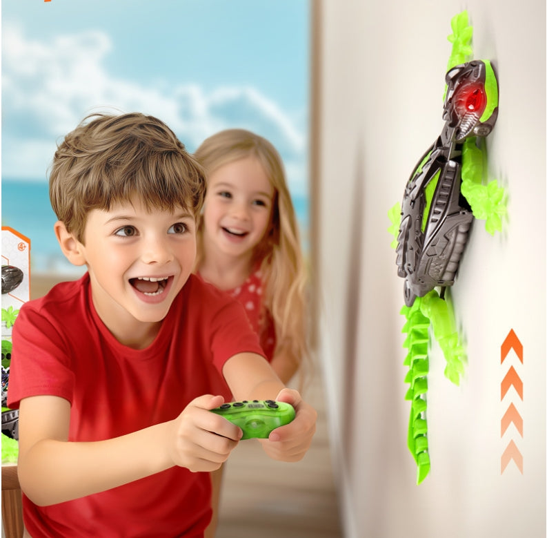 Hot-Selling Intelligent Electric Remote Control Bionic Wall-Climbing Gecko Toy for Boys and Girls