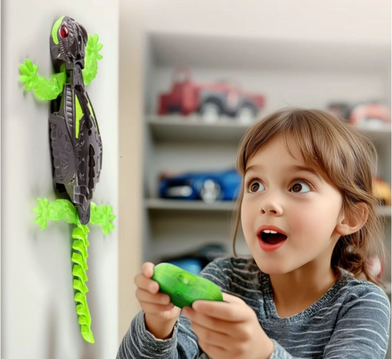 Hot-Selling Intelligent Electric Remote Control Bionic Wall-Climbing Gecko Toy for Boys and Girls