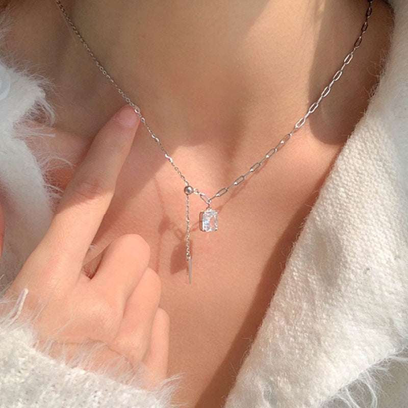 925 Silver Handmade Necklaces: Pearl Lockbone Styles for Gifts, Couples & Good Luck