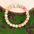 Handmade Bracelet Feng Shui Wealth Lucky Charm Spiritual Energy Crystal Protection Amulet Good Fortune Zodiac Bead , healing function! Feng Shui recommended. turquoise , suitable for water life style and fire life style - Oriental Culture Shop