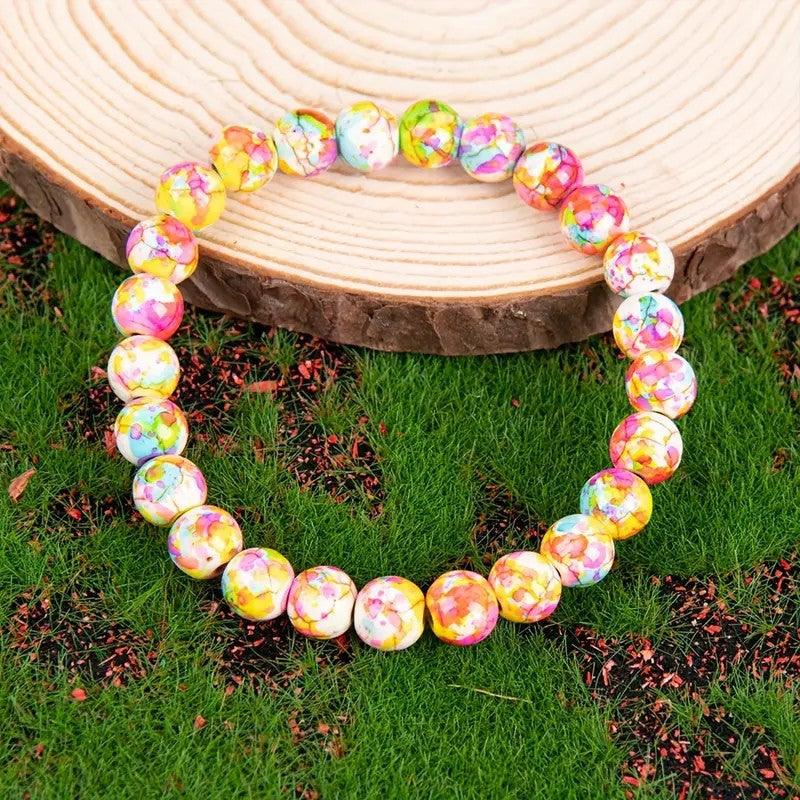 Handmade Bracelet Feng Shui Wealth Lucky Charm Spiritual Energy Crystal Protection Amulet Good Fortune Zodiac Bead , healing function! Feng Shui recommended. turquoise , suitable for water life style and fire life style - Oriental Culture Shop