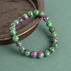 8MM Handmade Bracelet Feng Shui Wealth Lucky Charm Spiritual Energy Crystal Protection Amulet Good Fortune Zodiac Bead , healing function! Feng Shui recommended., gold element, earth element - Oriental Culture Shop