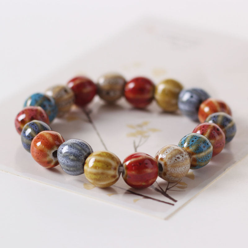 Handgefertigte Feng-Shui-Armbänder aus Keramik aus Jingdezhen – Glück bringender, stilvoller Schmuck