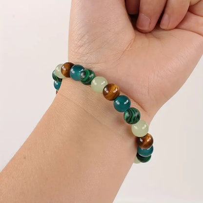 Malachite bracelet suitable for fire life style and woodr life style Oriental Culture Shop