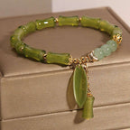 The Swaying Bamboo | A Jade Bracelet with Five - Element Power, a Lucky Charm for Fire - Element People