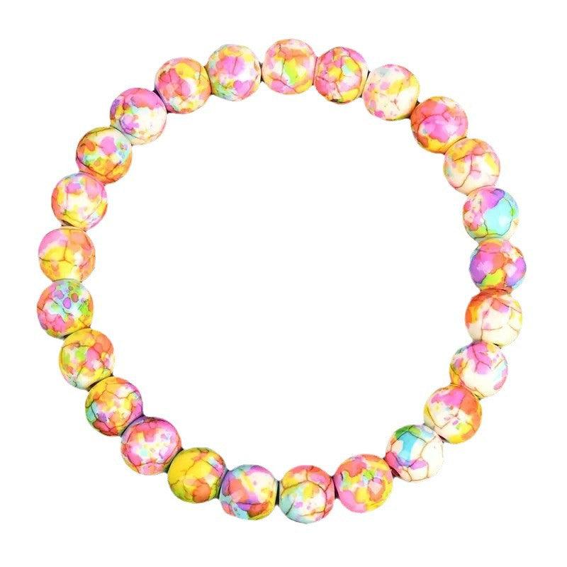 Handmade Bracelet Feng Shui Wealth Lucky Charm Spiritual Energy Crystal Protection Amulet Good Fortune Zodiac Bead , healing function! Feng Shui recommended. turquoise , suitable for water life style and fire life style - Oriental Culture Shop