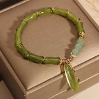 The Swaying Bamboo | A Jade Bracelet with Five - Element Power, a Lucky Charm for Fire - Element People