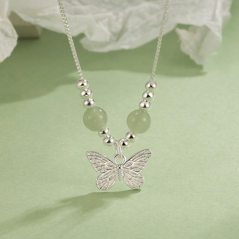 Handgefertigte Halsketten aus 925er Silber: Perlen- und Knochen-Stile als Geschenk, für Paare und als Glücksbringer 💎