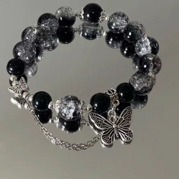 18K Gold Plated Silver Galaxy Star Charm Bracelet Galactic star - Oriental Culture Shop
