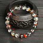 Wealth - Accumulating Green Phantom Single - Loop Bracelet! Four Seasons & Multicolor Phantom Lovers' Style with Basin Design - Oriental Culture Shop