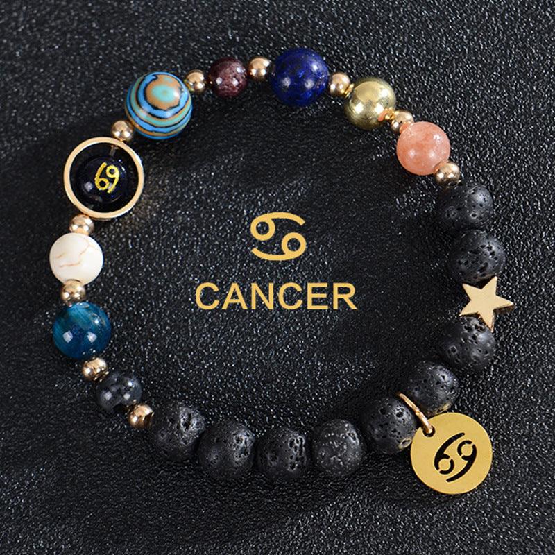 Astrological Healing Bracelet of Eight Planets and Twelve Zodiac Signs with Power-Enhancing Energy - Oriental Culture Shop