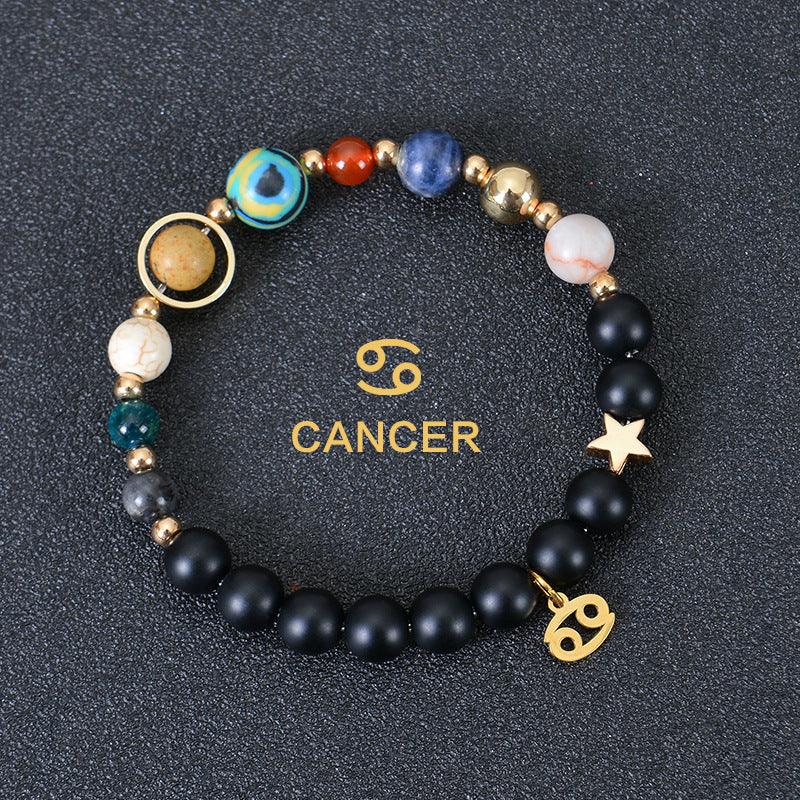 Astrological Healing Bracelet of Eight Planets and Twelve Zodiac Signs with Power-Enhancing Energy - Oriental Culture Shop