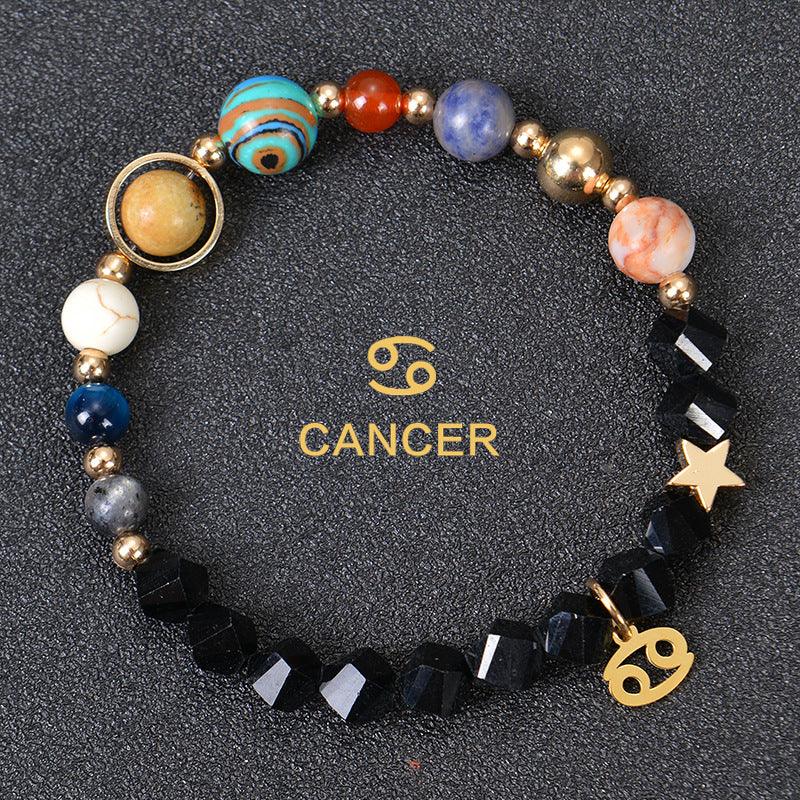 Astrological Healing Bracelet of Eight Planets and Twelve Zodiac Signs with Power-Enhancing Energy - Oriental Culture Shop