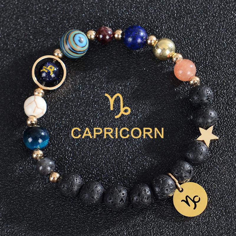 Astrological Healing Bracelet of Eight Planets and Twelve Zodiac Signs with Power-Enhancing Energy - Oriental Culture Shop