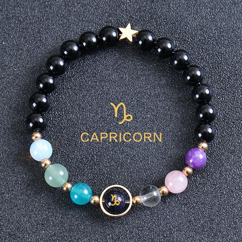 Astrological Healing Bracelet of Eight Planets and Twelve Zodiac Signs with Power-Enhancing Energy - Oriental Culture Shop