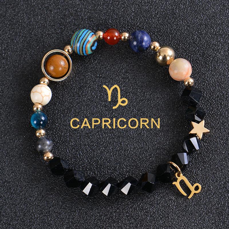 Astrological Healing Bracelet of Eight Planets and Twelve Zodiac Signs with Power-Enhancing Energy - Oriental Culture Shop