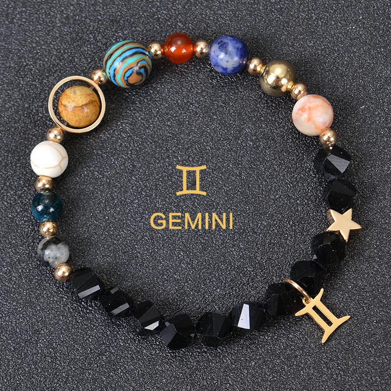 Astrological Healing Bracelet of Eight Planets and Twelve Zodiac Signs with Power-Enhancing Energy - Oriental Culture Shop
