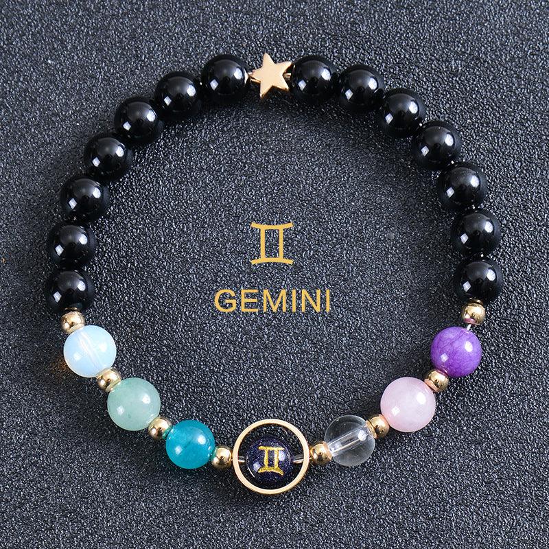 Astrological Healing Bracelet of Eight Planets and Twelve Zodiac Signs with Power-Enhancing Energy - Oriental Culture Shop