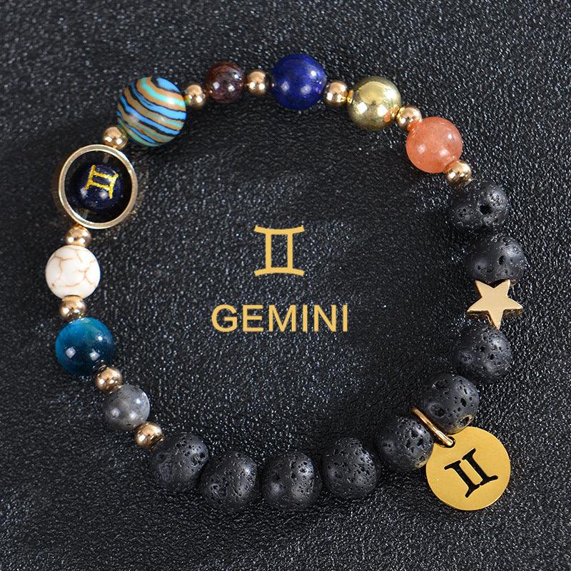 Astrological Healing Bracelet of Eight Planets and Twelve Zodiac Signs with Power-Enhancing Energy - Oriental Culture Shop