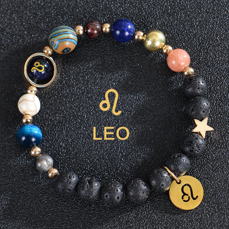 Astrological Healing Bracelet of Eight Planets and Twelve Zodiac Signs with Power-Enhancing Energy - Oriental Culture Shop