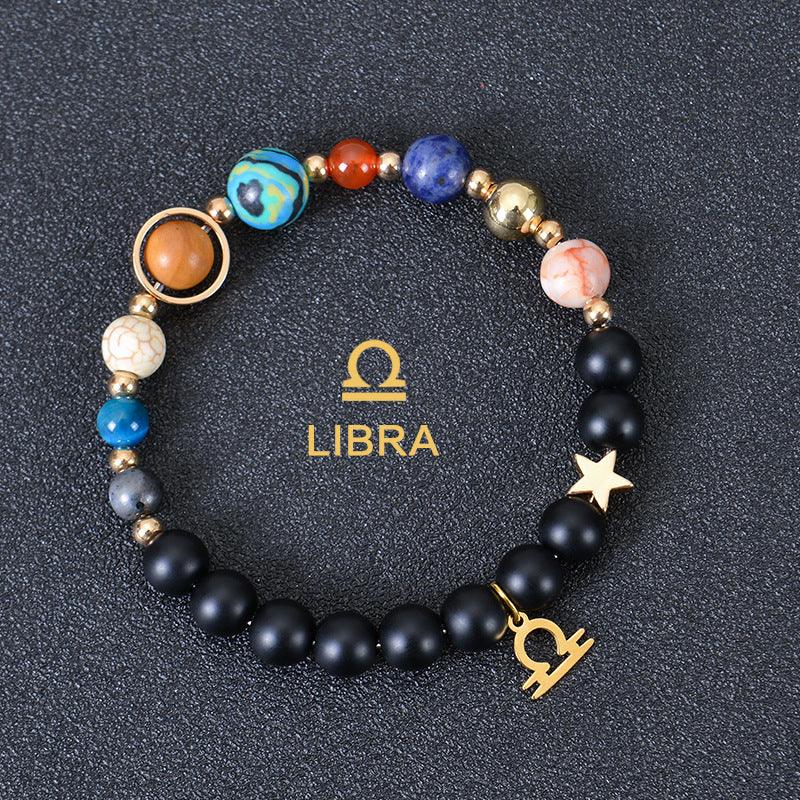 Astrological Healing Bracelet of Eight Planets and Twelve Zodiac Signs with Power-Enhancing Energy - Oriental Culture Shop