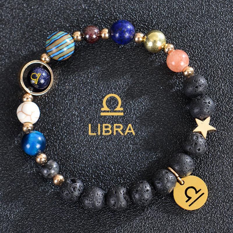 Astrological Healing Bracelet of Eight Planets and Twelve Zodiac Signs with Power-Enhancing Energy - Oriental Culture Shop