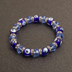 Demon's Eye Crystal Bracelet 10MMHandmade Bracelet Feng Shui Wealth Lucky Charm Spiritual Energy Crystal Protection Amulet Good Fortune Zodiac Bead , healing function! Feng Shui recommended. - Oriental Culture Shop