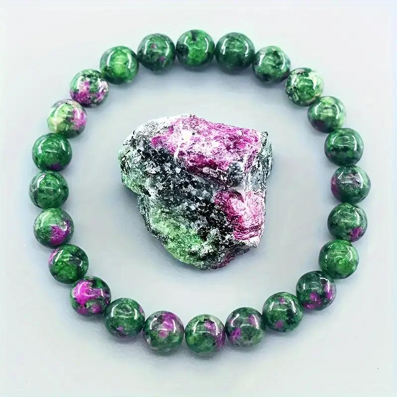 8MM Handmade Bracelet Feng Shui Wealth Lucky Charm Spiritual Energy Crystal Protection Amulet Good Fortune Zodiac Bead , healing function! Feng Shui recommended., gold element, earth element - Oriental Culture Shop