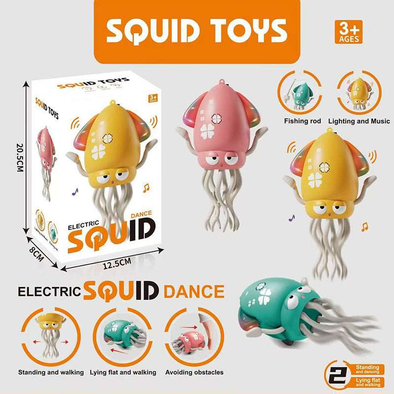 Hot-Selling Electric Dancing Octopus Toy for Kids