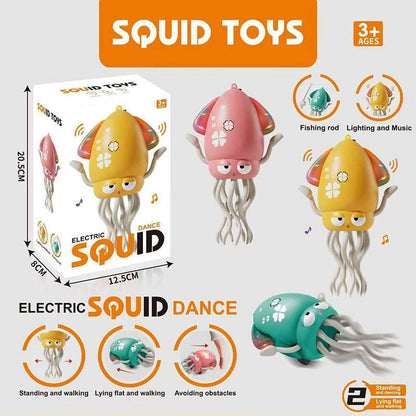 Hot-Selling Electric Dancing Octopus Toy for Kids