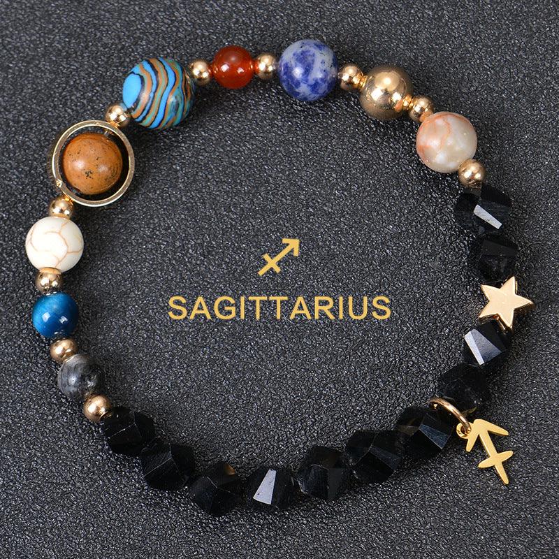 Astrological Healing Bracelet of Eight Planets and Twelve Zodiac Signs with Power-Enhancing Energy - Oriental Culture Shop
