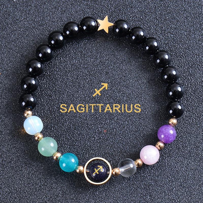 Astrological Healing Bracelet of Eight Planets and Twelve Zodiac Signs with Power-Enhancing Energy - Oriental Culture Shop