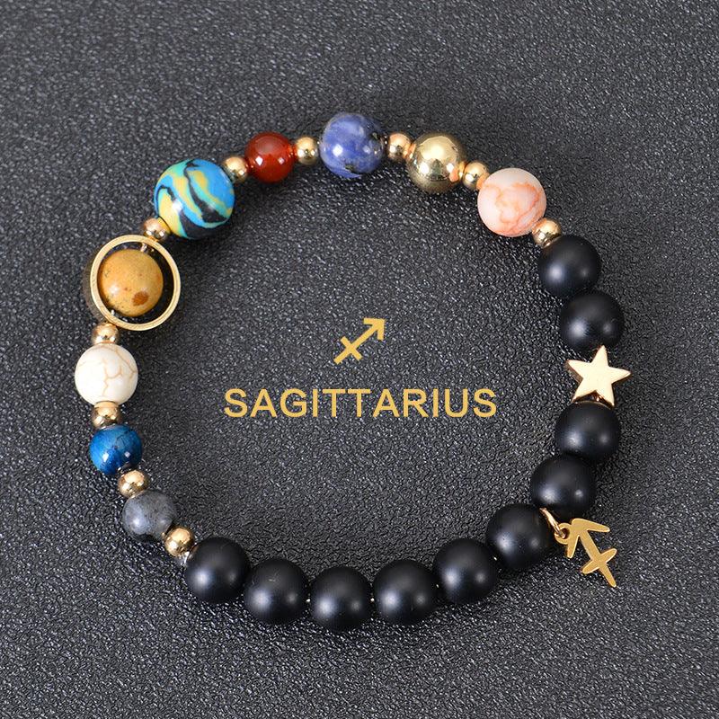 Astrological Healing Bracelet of Eight Planets and Twelve Zodiac Signs with Power-Enhancing Energy - Oriental Culture Shop