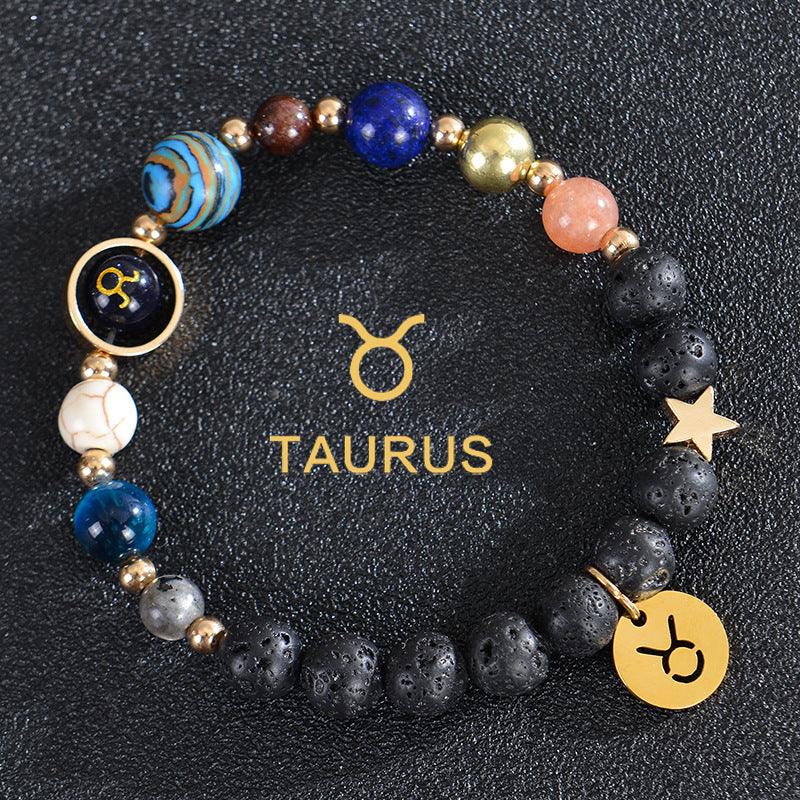 Astrological Healing Bracelet of Eight Planets and Twelve Zodiac Signs with Power-Enhancing Energy - Oriental Culture Shop