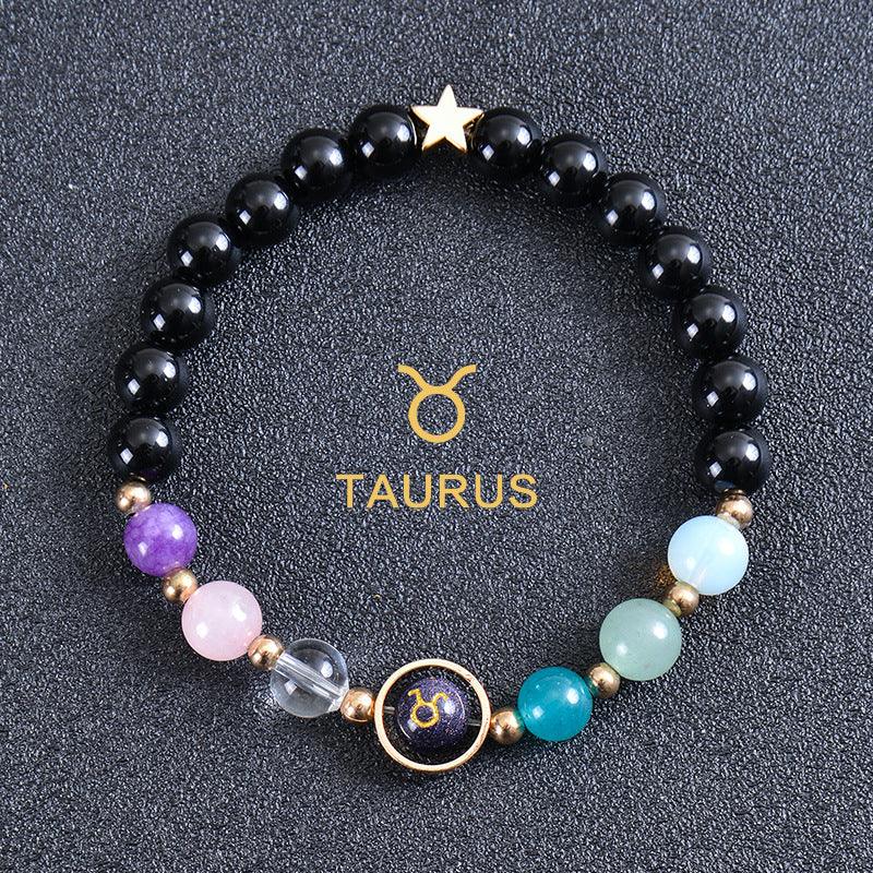 Astrological Healing Bracelet of Eight Planets and Twelve Zodiac Signs with Power-Enhancing Energy - Oriental Culture Shop